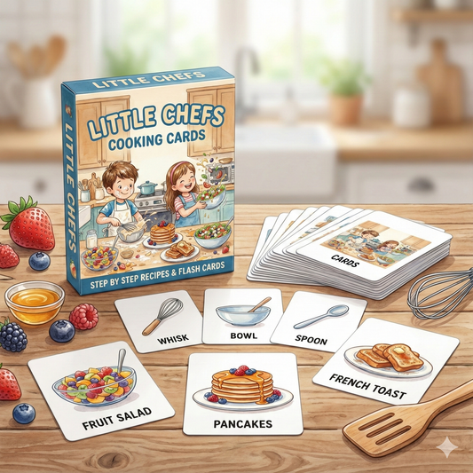 Little Chefs Flash Cards
