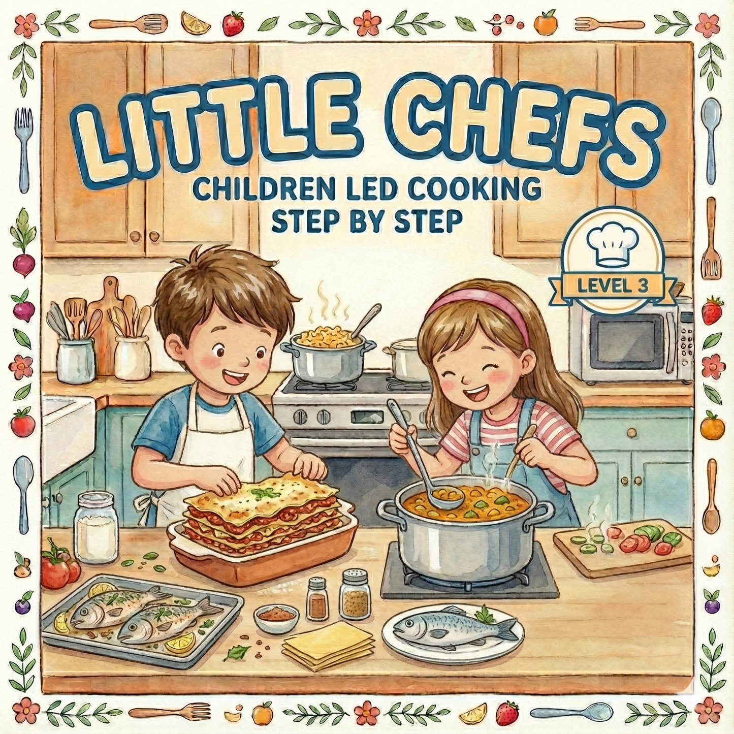 Little Chefs Cookbook - Level 3 - Hardback