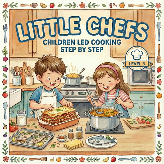 Little Chefs Cookbook - Level 3 - Hardback
